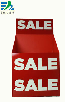 紅色SALE促銷堆頭