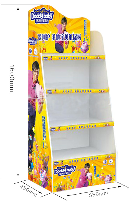 紙尿褲展示架